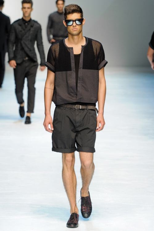 Dolce&Gabbana Spring/Summer 2012 &lsquo;The Net&rsquo; runway show in Milan