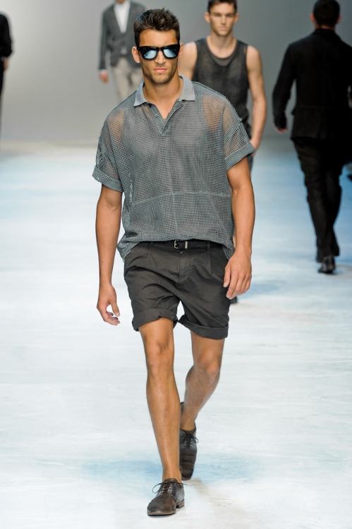 Dolce&Gabbana Spring/Summer 2012 &lsquo;The Net&rsquo; runway show in Milan