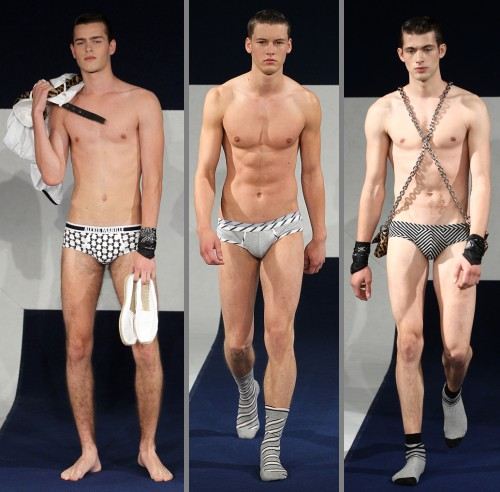 Alexis Mabille Spring/Summer 2012 menswear show in Paris