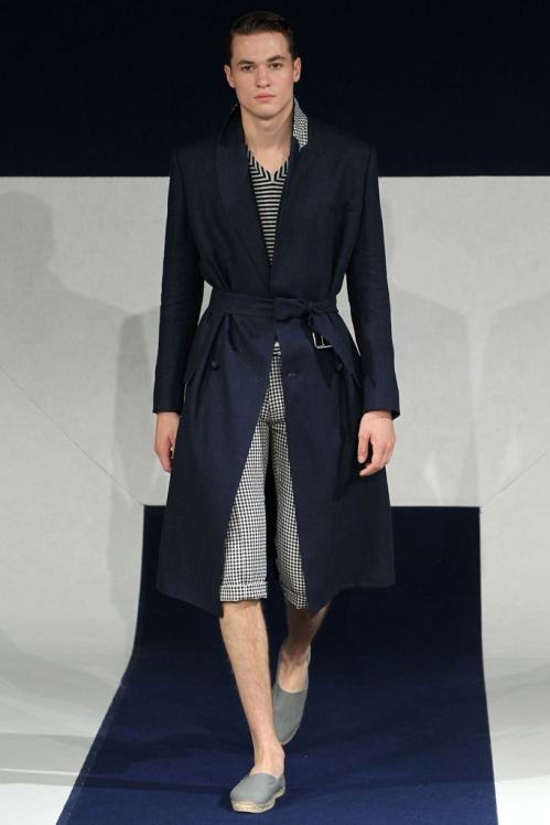 Alexis Mabille Spring/Summer 2012 menswear show in Paris