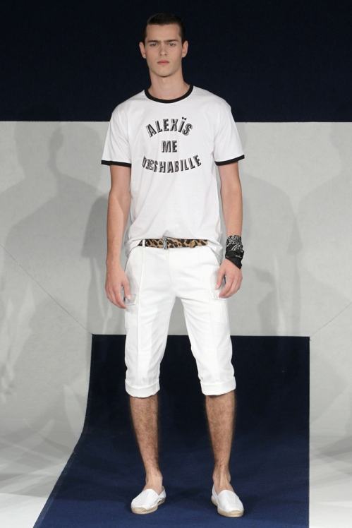 Alexis Mabille Spring/Summer 2012 menswear show in Paris