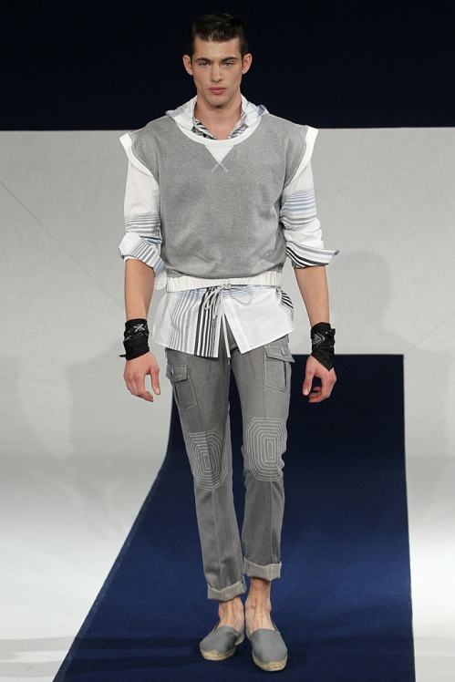 Alexis Mabille Spring/Summer 2012 menswear show in Paris
