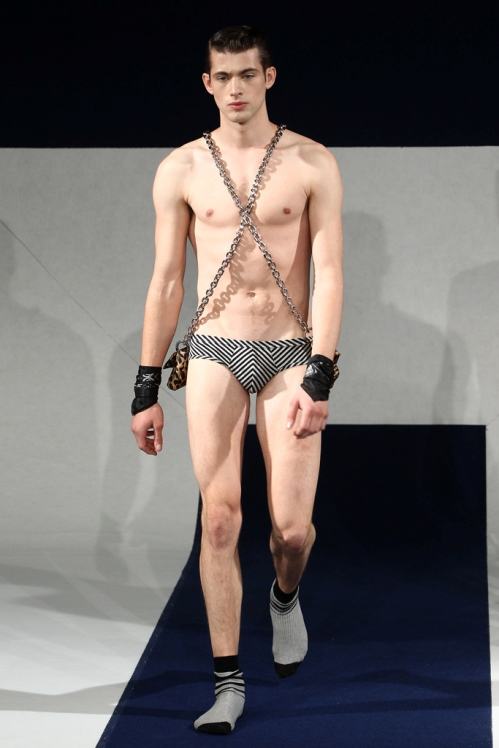 Alexis Mabille Spring/Summer 2012 menswear show in Paris