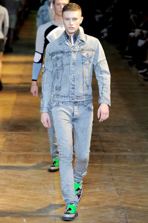 Mugler Spring/Summer 2012 menswear runway show in Paris