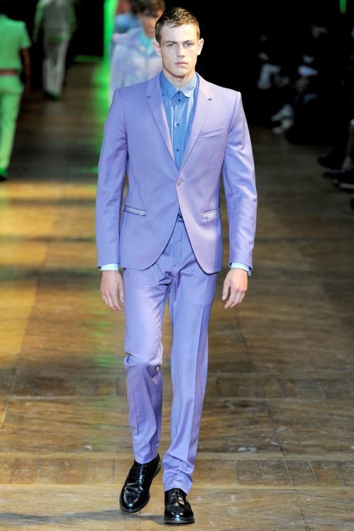 Mugler Spring/Summer 2012 menswear runway show in Paris