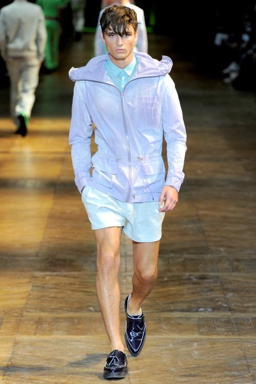 Mugler Spring/Summer 2012 menswear runway show in Paris