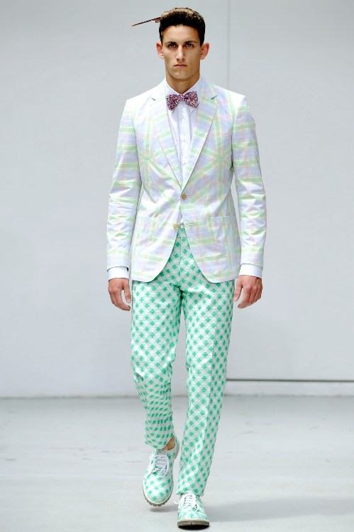 Walter Van Beirendonck Spring/Summer 2012 runway show, dubbed 'Cloud #9'