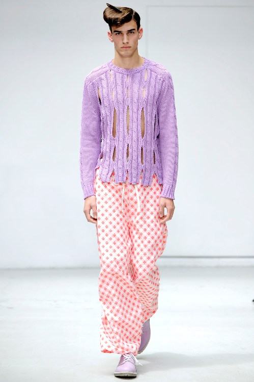 Walter Van Beirendonck Spring/Summer 2012 runway show, dubbed 'Cloud #9'