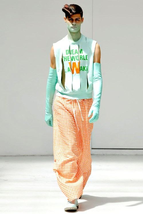 Walter Van Beirendonck Spring/Summer 2012 runway show, dubbed 'Cloud #9'
