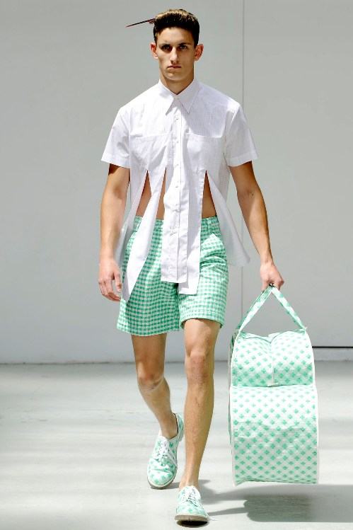 Walter Van Beirendonck Spring/Summer 2012 runway show, dubbed 'Cloud #9'