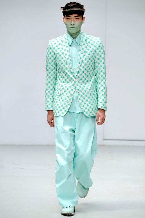 Walter Van Beirendonck Spring/Summer 2012 runway show, dubbed 'Cloud #9'