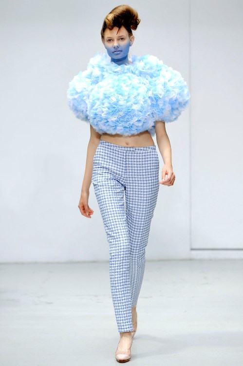 Walter Van Beirendonck Spring/Summer 2012 runway show, dubbed 'Cloud #9'