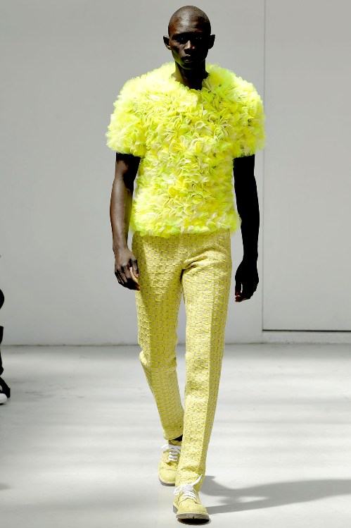 Walter Van Beirendonck Spring/Summer 2012 runway show, dubbed 'Cloud #9'