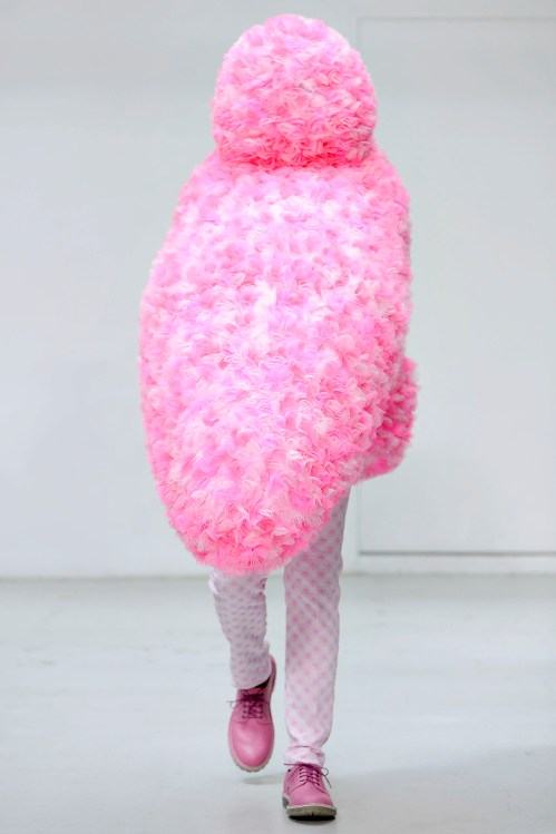 Walter Van Beirendonck Spring/Summer 2012 runway show, dubbed 'Cloud #9'