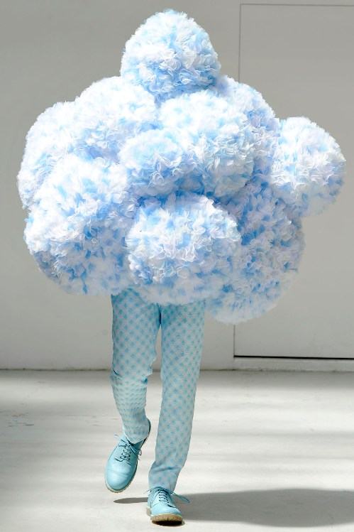 Walter Van Beirendonck Spring/Summer 2012 runway show, dubbed 'Cloud #9'