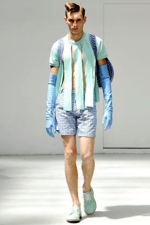 Walter Van Beirendonck Spring/Summer 2012 runway show, dubbed 'Cloud #9'