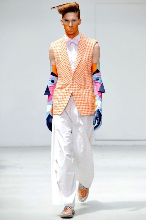 Walter Van Beirendonck Spring/Summer 2012 runway show, dubbed 'Cloud #9'