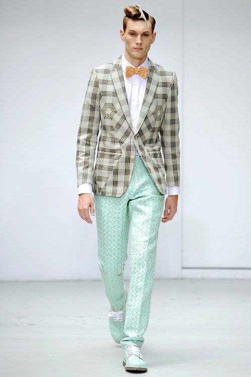 Walter Van Beirendonck Spring/Summer 2012 runway show, dubbed 'Cloud #9'