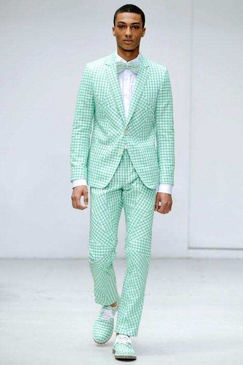 Walter Van Beirendonck Spring/Summer 2012 runway show, dubbed 'Cloud #9'