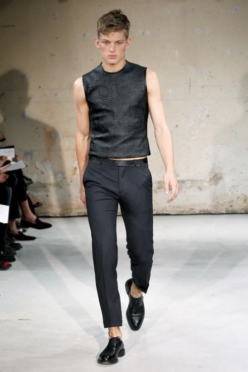 Christian Lacroix Spring/Summer 2012 menswear show & backstage