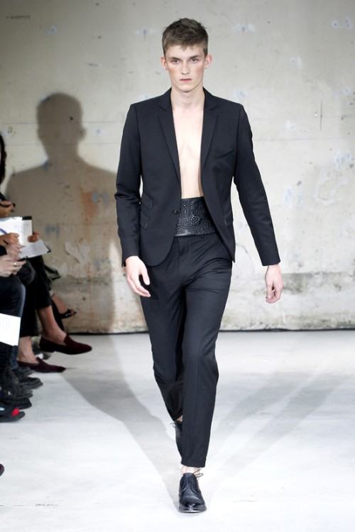 Christian Lacroix Spring/Summer 2012 menswear show & backstage