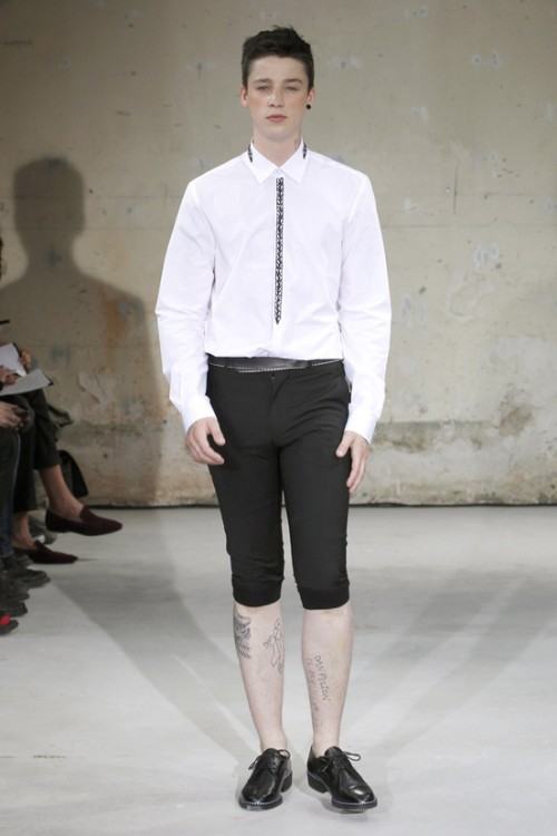 Christian Lacroix Spring/Summer 2012 menswear show & backstage