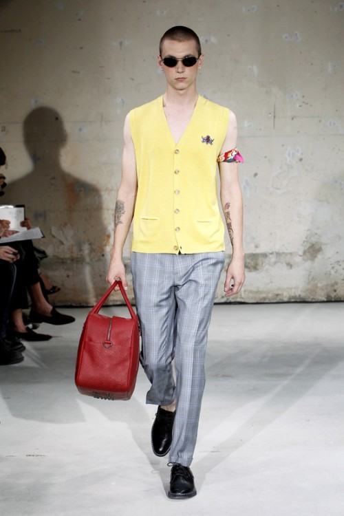 Christian Lacroix Spring/Summer 2012 menswear show & backstage