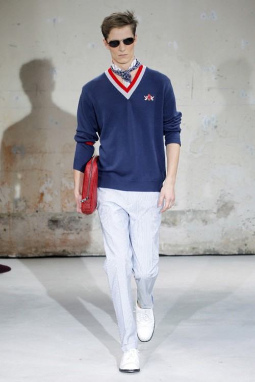 Christian Lacroix Spring/Summer 2012 menswear show & backstage