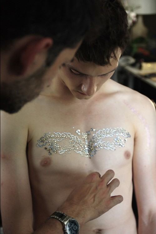 Christian Lacroix Spring/Summer 2012 menswear show & backstage