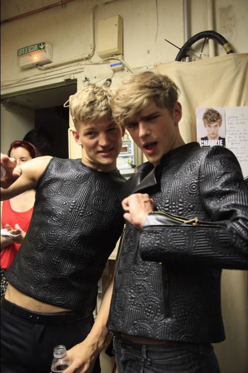 Christian Lacroix Spring/Summer 2012 menswear show & backstage
