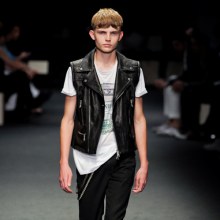 Neil Barrett Spring/Summer 2012 menswear runway show in Milan