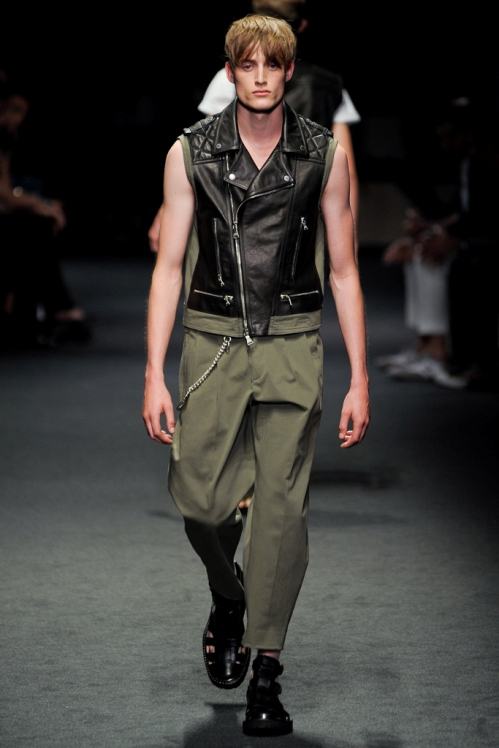 Neil Barrett Spring/Summer 2012 menswear runway show in Milan