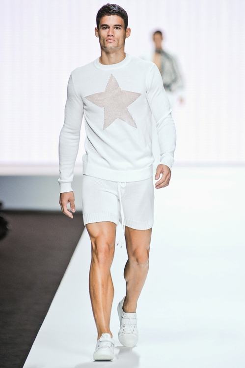 Dirk Bikkembergs Spring/Summer 2012 menswear runway show in Milan