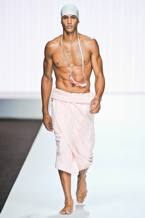 Dirk Bikkembergs Spring/Summer 2012 menswear runway show in Milan