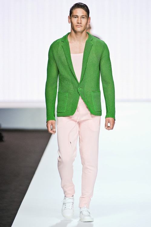 Dirk Bikkembergs Spring/Summer 2012 menswear runway show in Milan