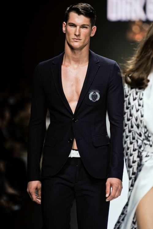 Dirk Bikkembergs Spring/Summer 2012 menswear runway show in Milan