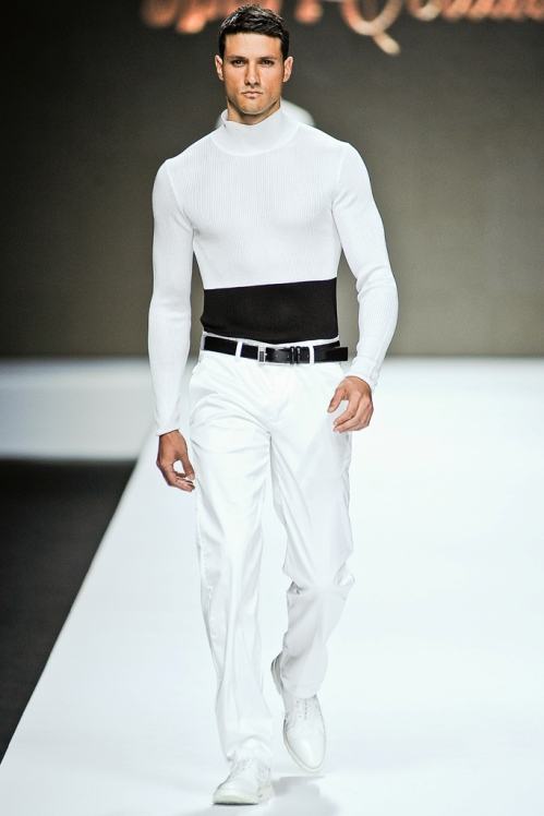 Dirk Bikkembergs Spring/Summer 2012 menswear runway show in Milan