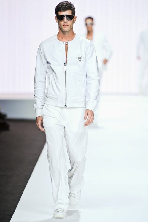 Dirk Bikkembergs Spring/Summer 2012 menswear runway show in Milan