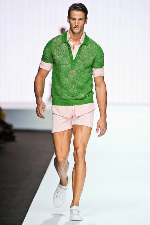 Dirk Bikkembergs Spring/Summer 2012 menswear runway show in Milan