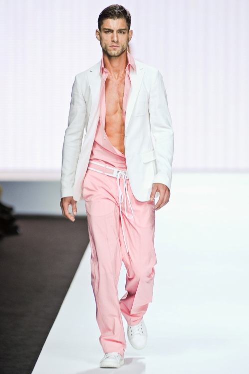Dirk Bikkembergs Spring/Summer 2012 menswear runway show in Milan