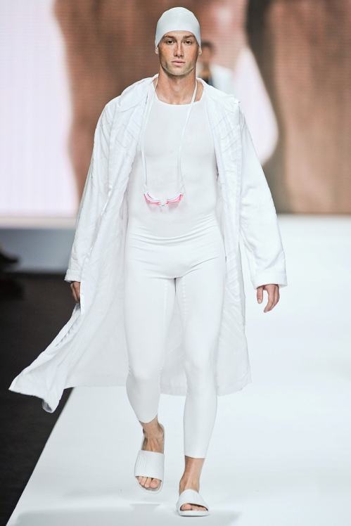 Dirk Bikkembergs Spring/Summer 2012 menswear runway show in Milan