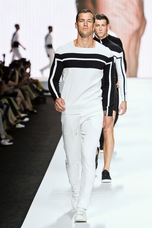 Dirk Bikkembergs Spring/Summer 2012 menswear runway show in Milan