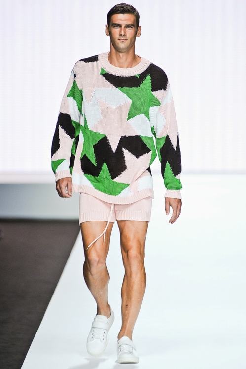 Dirk Bikkembergs Spring/Summer 2012 menswear runway show in Milan