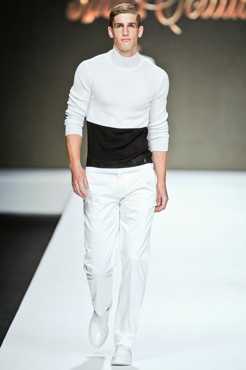 Dirk Bikkembergs Spring/Summer 2012 menswear runway show in Milan