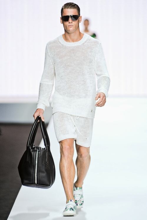 Dirk Bikkembergs Spring/Summer 2012 menswear runway show in Milan