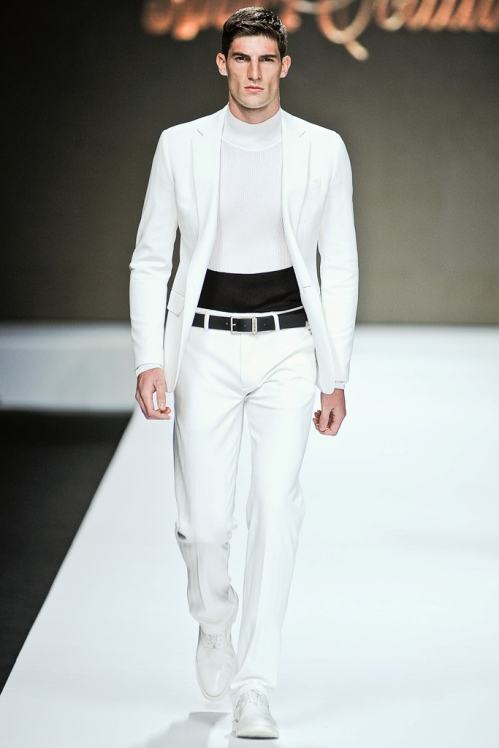 Dirk Bikkembergs Spring/Summer 2012 menswear runway show in Milan