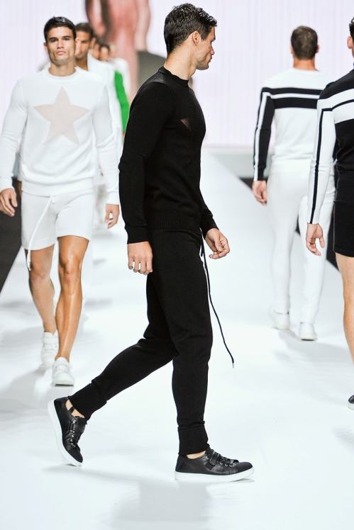 Dirk Bikkembergs Spring/Summer 2012 menswear runway show in Milan