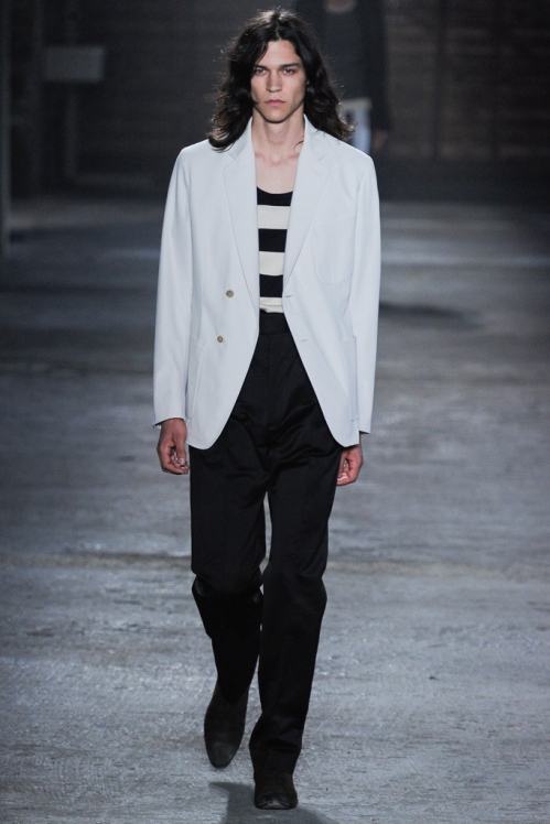 Alexander McQueen Sping/Summer 2012 menswear runway show in Milan