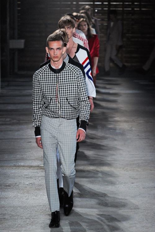 Alexander McQueen Sping/Summer 2012 menswear runway show in Milan