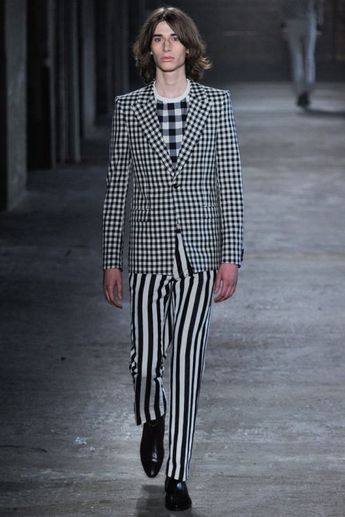Alexander McQueen Sping/Summer 2012 menswear runway show in Milan